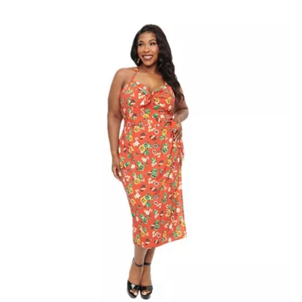 Unique Vintage Sarong Dress